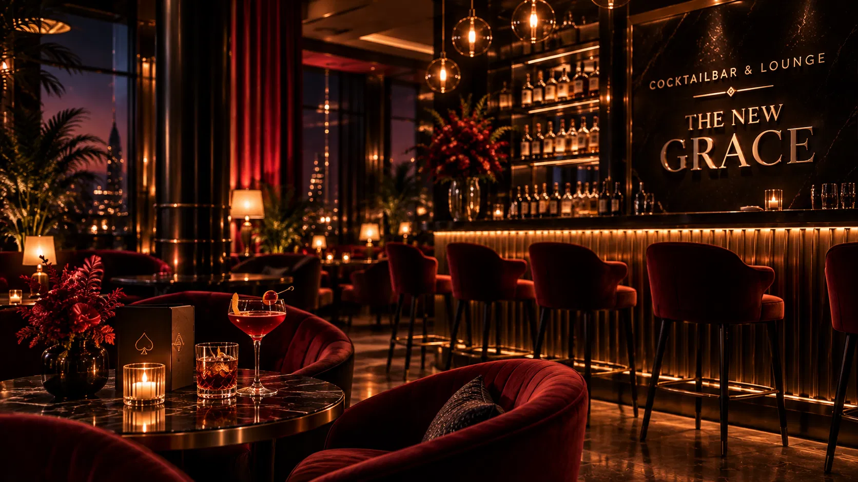 THE NEW GRACE Cocktailbar und Lounge in der Spielbank Stuttgart